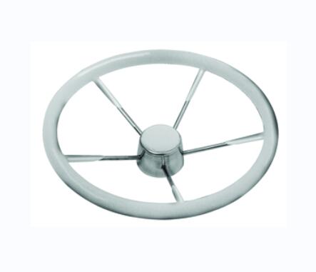 S.steel Steering Wheels Covered with Soft Polyurethane 