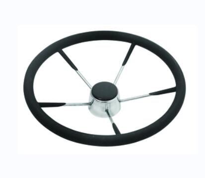 S.steel Steering Wheels Covered with Soft Polyurethane 