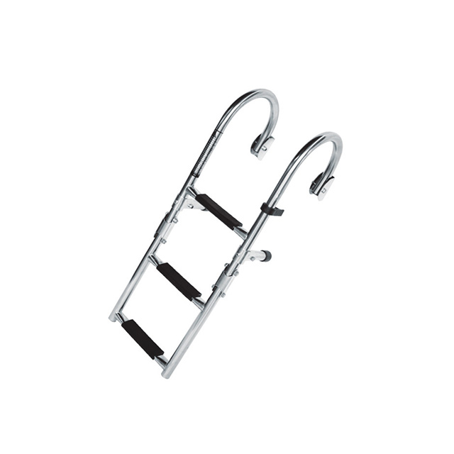 Stainless Steel Ladder with Hand Rails