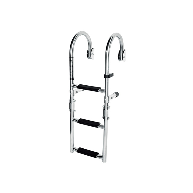 Stainless Steel Ladder with Hand Rails