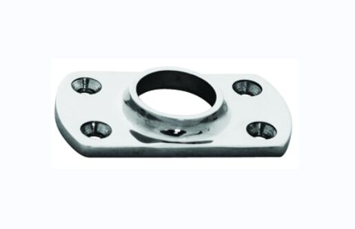 Weldable Rectangular Base, Made of S. Steel 316