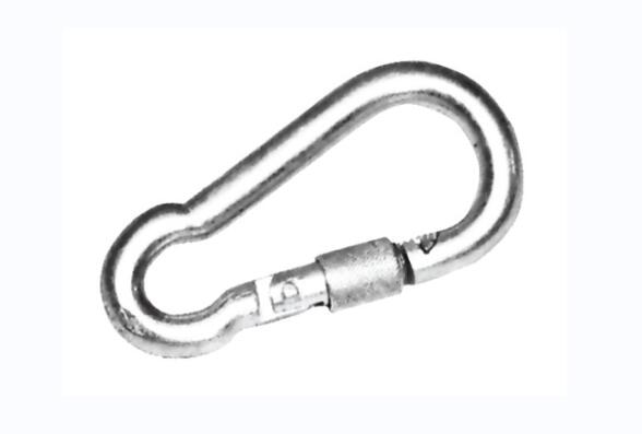 Snap Hook with Screw Opening in Stainless Steel