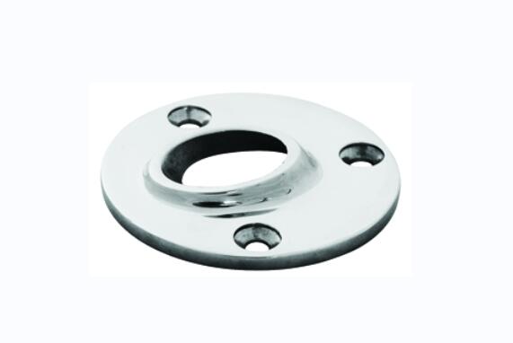 Weldable Round Base, Made of S. Steel 316