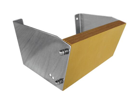 s.steel motor bracket provided with wood pad