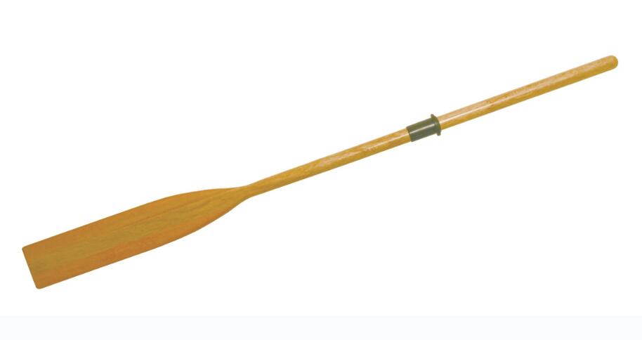 Wooden Oars with Flat Blade